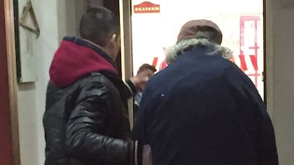 Dionisio, al ingresar al hogar de tránsito