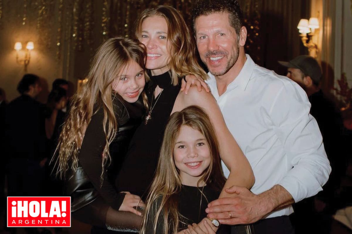 no Hotel Ritz em Madri. Carla Pereira, as melhores fotos do seu aniversário surpresa com Diego Simeone, suas filhas e amigos