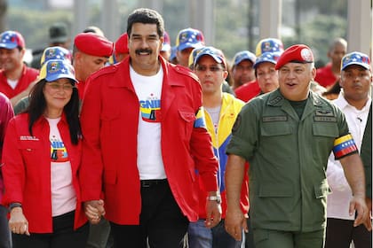 Diosdado Cabello, jefe del ala militar del chavismo, es uno de los hombres fuertes en el gobierno del expresidente de Venezuela, Nicols Maduro