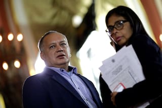 Delcy Rodríguez y Diosdado Cabello regresaron a X, tras el bloqueo impuesto por Maduro