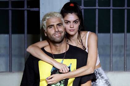 Diosito (Nico Furtado) y Karina (Cumelén Sanz).