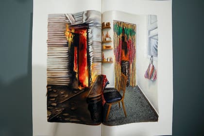 Díptico de Elisa O'Farrell