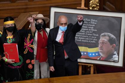 Diputados oficialistas al momento de la toma de posesión