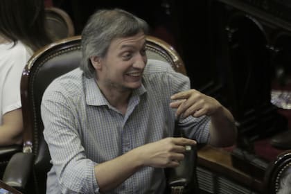 Máximo Kirchner en una sesión de Diputados se refirió a las suspensiones en Mondelez