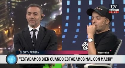 Dipy: "Estabamos bien cuando estabamos mal con Macri"