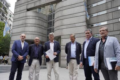 Dirigentes del sector en Cancillería