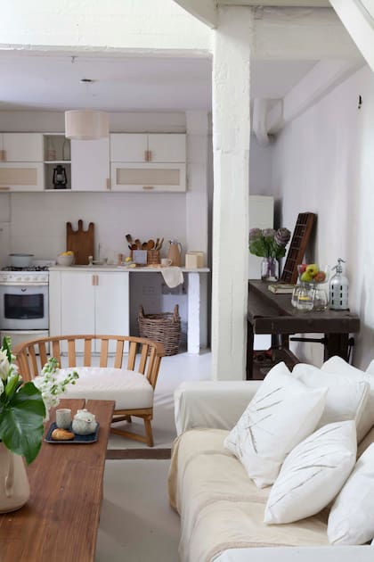 Discreta, prolija, blanca y bien integrada con solo pintar.