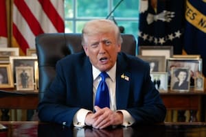 Discurso grabado de Donald Trump después de que Hamás haya aceptado liberar a los rehenes de la Franja de Gaza como parte del plan de paz presentado por el republicano