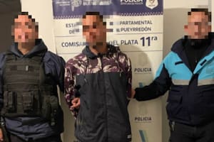 Discutió con la pareja y quiso ahorcarla con un pantalón para que no gritara