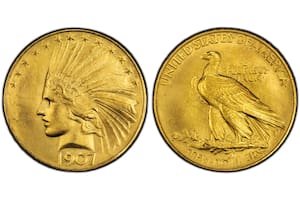 La rara moneda de US$10 que en realidad vale más de 2 millones de dólares