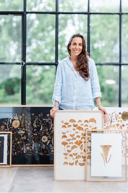 Diseñadora gráfica, cuando nacieron sus hijos sintió la necesidad de cambiar el rumbo y buscar la calma de la naturaleza.