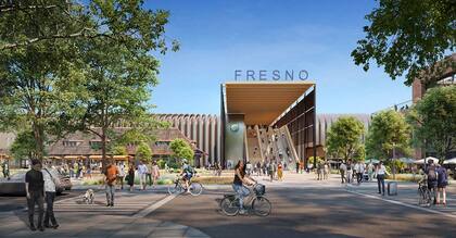 Diseño de la futura estación de Fresno