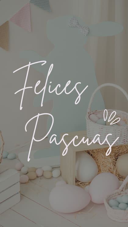 Diseño gratis de tarjeta de Pascuas para regalar