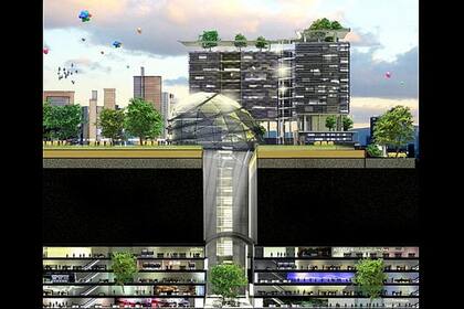 Diseño para la ciudad subterránea de la Ciencia en Singapur