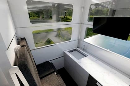 Diseño y tecnología, dos de los estandartes de la casa rodante Cyberlandr