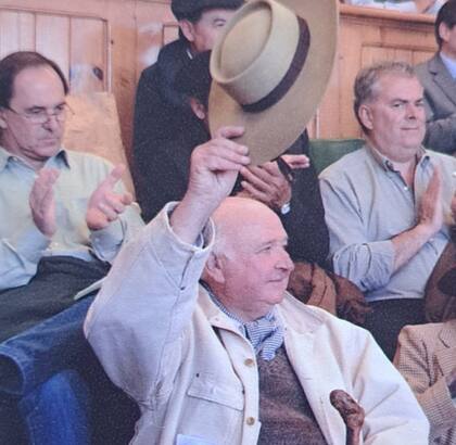 Disfrutaba del remate que Cabaña Las Lilas realizaba todos los años en Pasteur