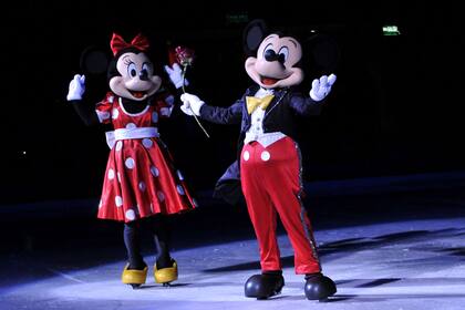 Los personajes de Disney on ice hicieron emocionar a la platea