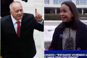 Un canal venezolano difundió declaraciones de Corina Machado y recibió un mensaje intimidante de Diosdado Cabello