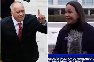 Un canal venezolano difundió declaraciones de Corina Machado y recibió un mensaje intimidante de Diosdado Cabello