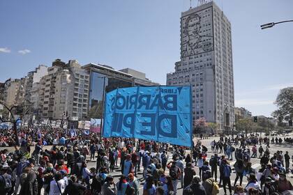 Distintas organizaciones sociales contan la 9 de Julio