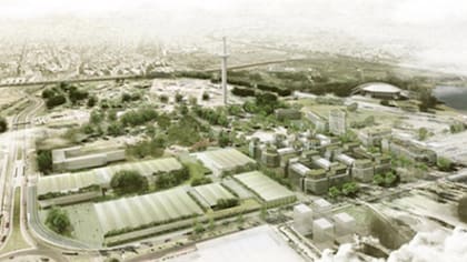 Modelo del Distrito del Deporte, cuyo lanzamiento oficial es hoy en el Parque de la Ciudad