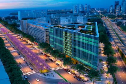 Distrito Quartier en pleno bajo porteño