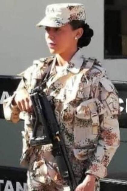 Diva Quintero Guerra, la exmilitar colombiana que iba a combatir en la guerra de Ucrania.
