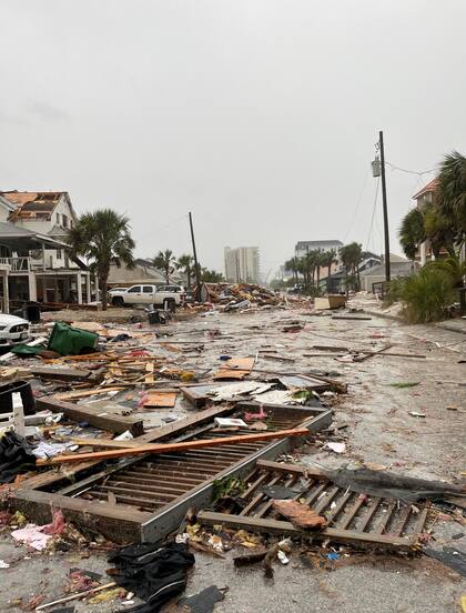 Diversas zonas de Florida resultaron con severos daños después de las fuertes tormentas de invierno