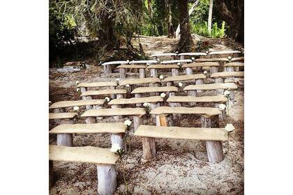 Divina la ambientación de la ceremonia