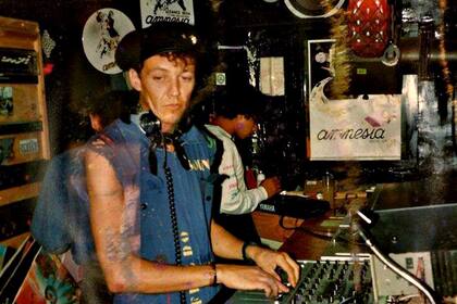 DJ Alfredo, en la disco Amnesia de Ibiza