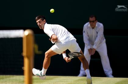 Djokovic, nuevamente campeón de Wimbledon. 