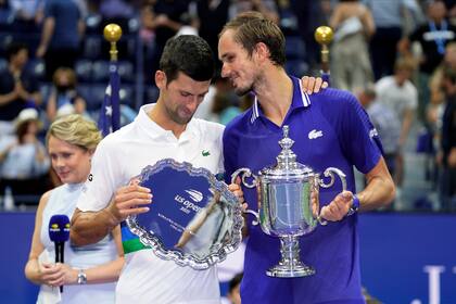 Djokovic perdió hace un mes la final del US Open frente al ruso Daniil Medvedev; en 2022 buscará llegar al récord de 21 triunfos en torneos de Grand Slam.