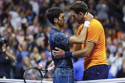 Djokovic y Del Potro en la final del US Open