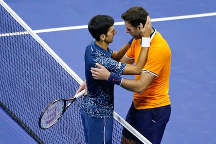 Novak Djokovic y 'Del Potro' disputaron grandes partidos, como la final del US Open 2018