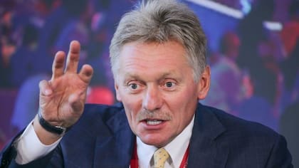 Dmitry Peskov, portavoz del Kremlin, se refirió al error de Bloomberg.