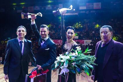 Dmitry Vasin y Sagdiana Khamzina participaron de una reñida final en la que compitieron 20 duplas