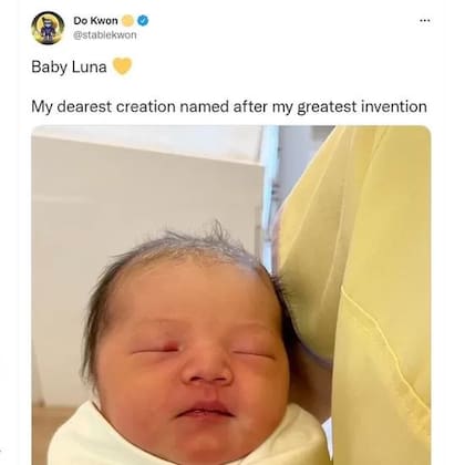 Do Kwon llamó a su hija Luna