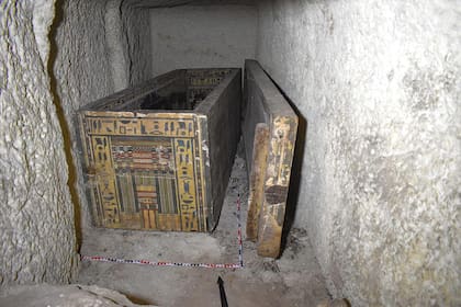 Doble cajón donde se enterró a Edy