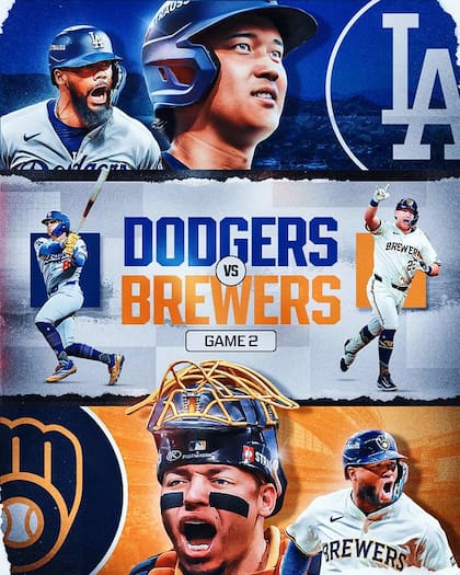 Dodgers se enfrentan a los Cerveceros en la postemporada (X MLB)