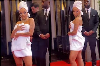 El polémico "vestido" de Doja Cat en la Met Gala 2024 que generó rechazo en las redes sociales