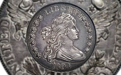 Dólar de plata de 1804
