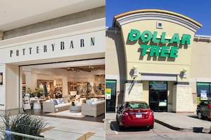 Dollar Tree comercializa varios productos de similares a los que vende Pottery Barn, pero por una fracción de precio