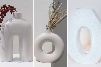 Dollar Tree vende un florero idéntico a otro en West Elm; la diferencia es que en el primero cuesta US$1,25 y en el segundo US$89