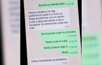 $25.000.000. La mujer denunciada por perder en el casino la plata de una fiesta de egresados presentó un informe en la Justicia para no ser detenida