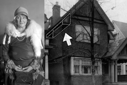 Dolly Osterreich mantuvo por una década a su amante oculto en el altillo de su casa, primero en Milwaukee (foto) y luego e Los Ángeles