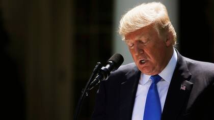 El presidente de Estados Unidos Donald Trump