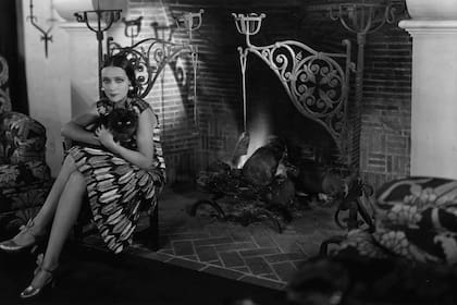 Dolores del Río fue una de las primeras latinoamericanas que triunfaron en la industria del cine y recibió a personalidades del mundo del espectáculo en su residencia en Los Ángeles.