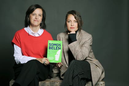 Dolores Fonzi llevará al cine el libro de Ana Correa (a la izquierda) sobre el "caso Belén"