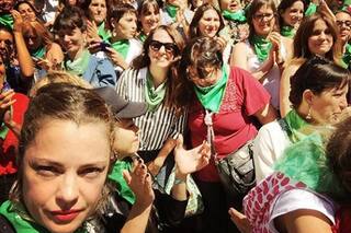 8M Día de la Mujer: las famosas que participan de la marcha hacia el Congreso