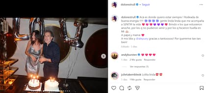 Dolores Trull celebró sus 50 años a lo grande (Foto: Instagram/@dolorestrull)